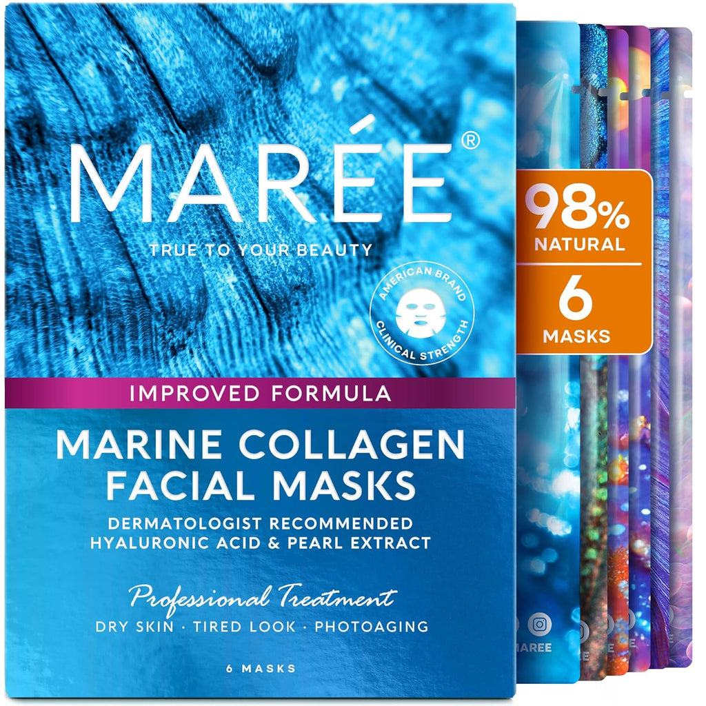MAREE Collagen Facial Mask with Hyaluronic Acid