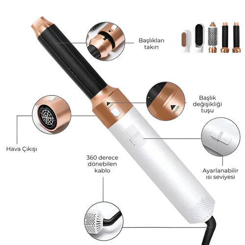 Airstyler 5'in 1