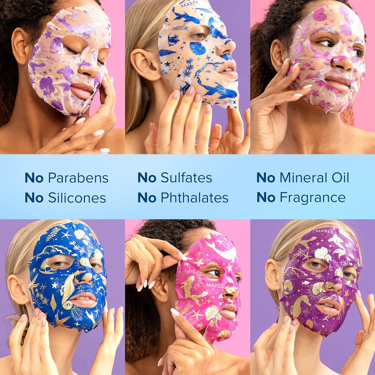 MAREE Collagen Facial Mask with Hyaluronic Acid