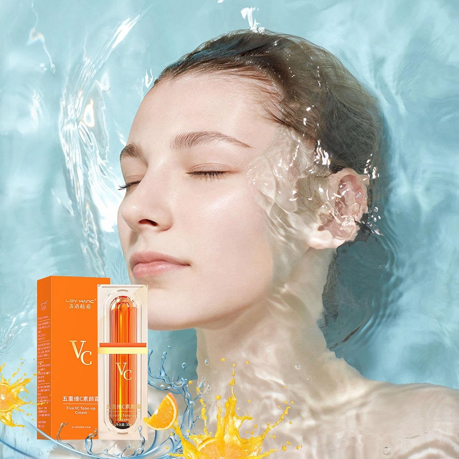 Five vitamin C tone-up cream