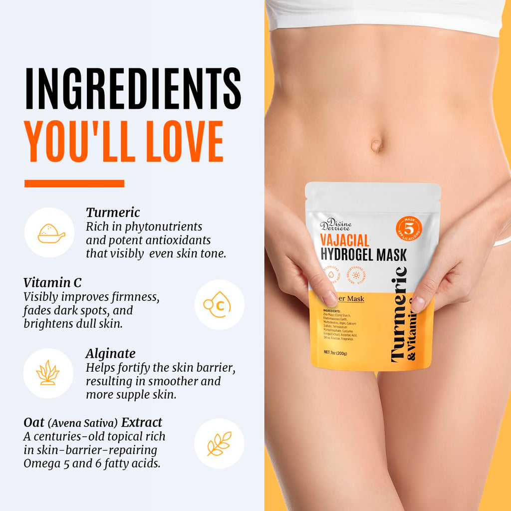 Divine Derriere Vajacial Hydrogel Mask