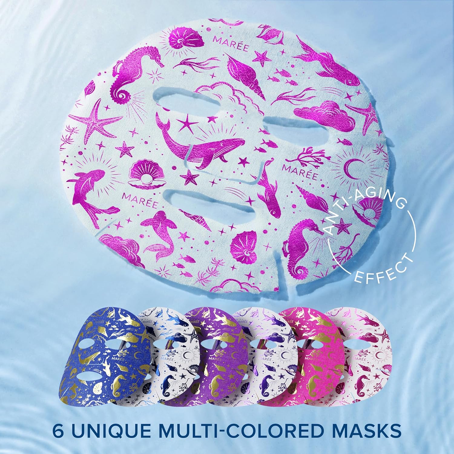 MAREE Collagen Facial Mask with Hyaluronic Acid