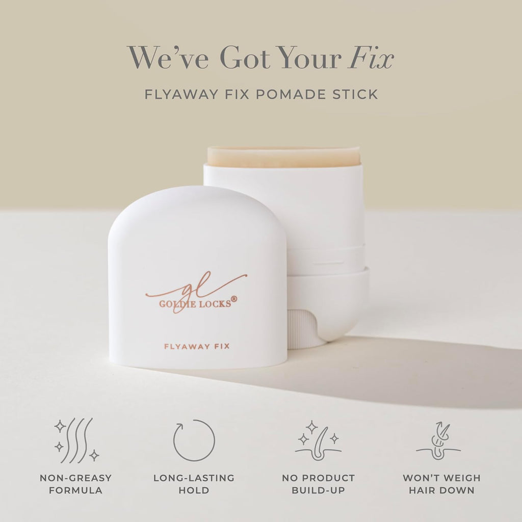 Goldie Locks Flyaway Fix Hydrating Pomade Stick for Hair & Extensions
