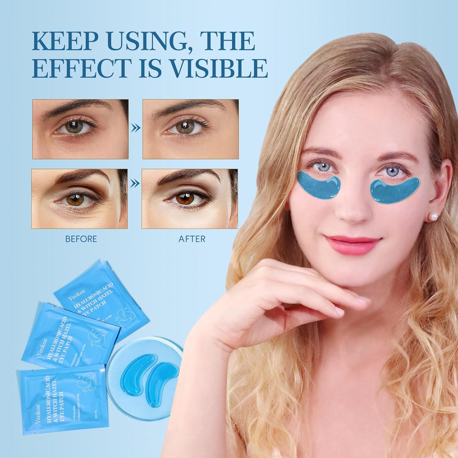 Under Eye Patches for Dark Circles-