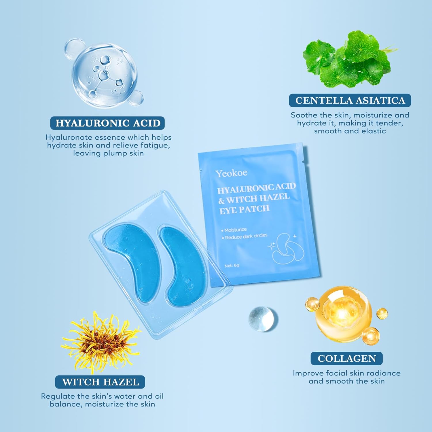 Under Eye Patches for Dark Circles-