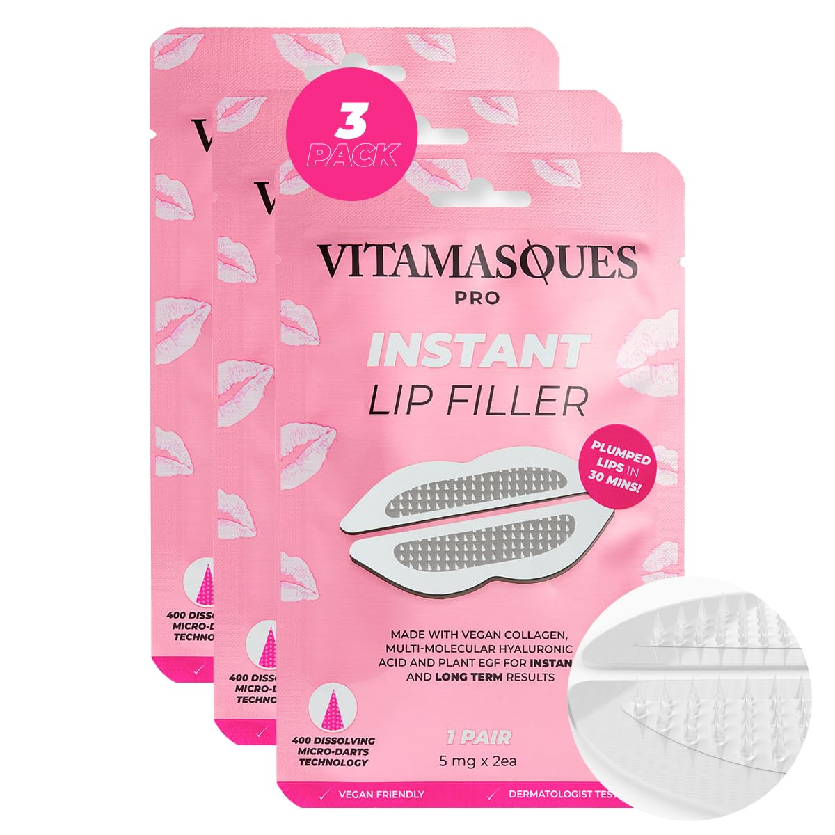 Instant Lip Filler for Plumped Lips in 30 Mins