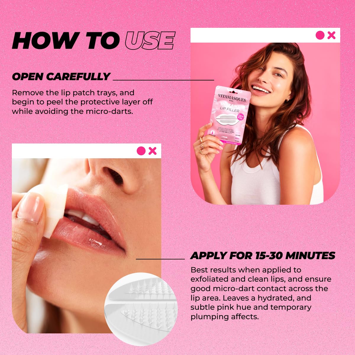 Instant Lip Filler for Plumped Lips in 30 Mins