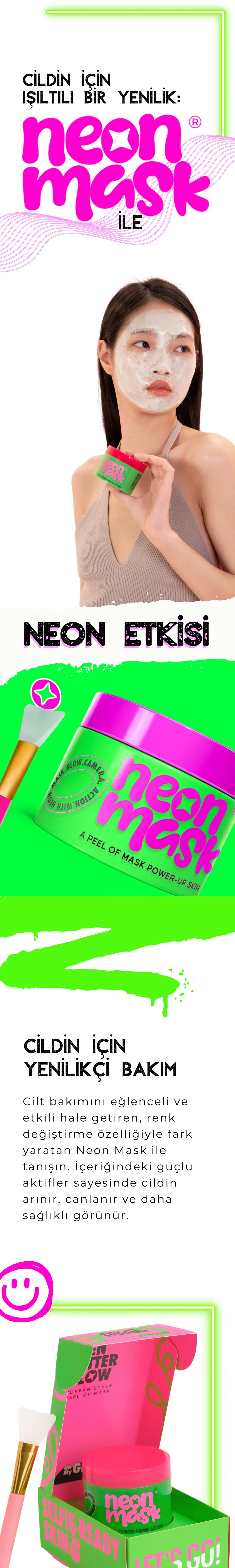Neon Mask - A Peel of Mask Power-Up Skin