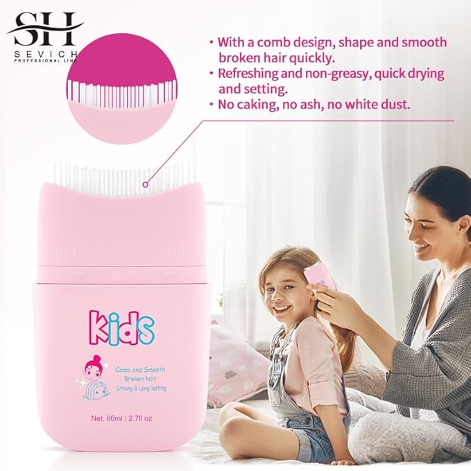 gowwim New Kids Hair Gel and Finishing Stick with Comb Integration