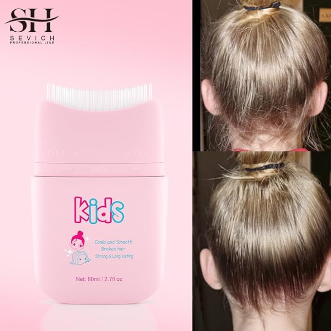 gowwim New Kids Hair Gel and Finishing Stick with Comb Integration