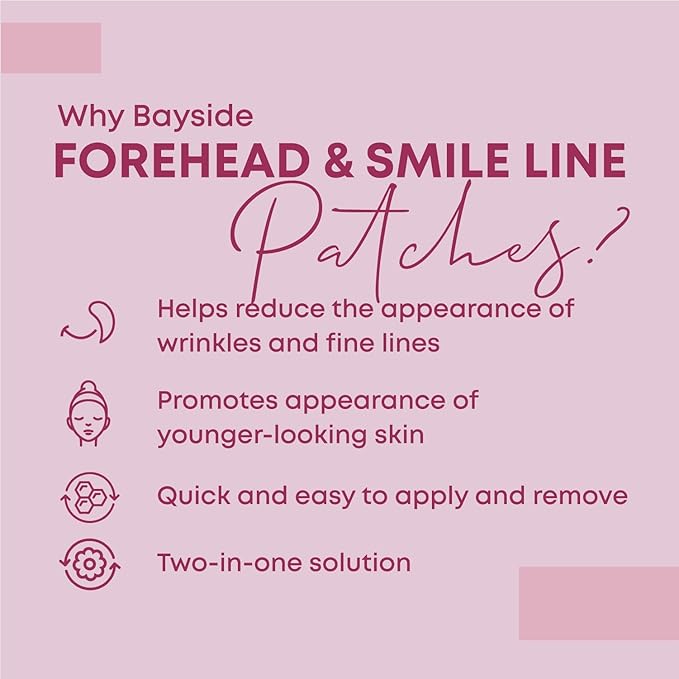 Forehead Wrinkle Patches and Smile Line Patches Set